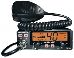 President Electronics USA Introduces the "Andy AM USA" ~ a 12/24V CB Radio