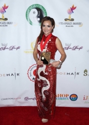 Producer Actor Lily Lisa Recipient of Arts 4 Peace Award