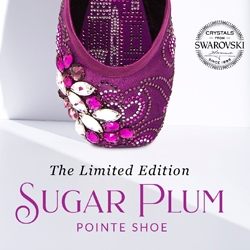 Capezio Introduces New Limited Edition Bejeweled Sugar Plum Pointe Shoe