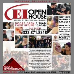 EI, School of Professional Make-Up Open House Event Promises Inspiration to Future Makeup Artists