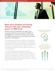 Principled Technologies Publishes Report Explaining How Choosing Newer Intel Xeon Processors for an IBM Cloud and VMware Cloud Foundation Solution Can Help Ecommerce Data