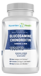 Nuvertex Health Announces Release of Its New Organic Joint Pain Relief Supplement Glucosamine Chondroitin with Unique Combination of MSM and Boswellia