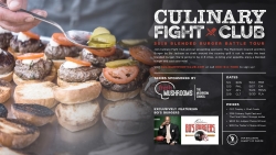 Culinary Fight Club Announces the 2018 Blended Burger Battles Series in 8 Cities