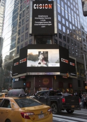 Life Coach Linda Dunnigan Showcased on the Famous Reuters Billboard in Times Square, New York City by Strathmore's Who's Who Worldwide Publication