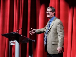 Lee Strobel Speaks at Plumstead Christian School’s Eighth Annual Founders Forum & at Plumstead Christian School's First-Ever Multi-School Assembly