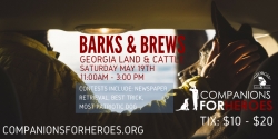 Armed Forces Day Event to be Held in Savannah. "Barks & Brews," Will be Held May 19th from 11am – 3pm at 1733 E. President Street in Savannah