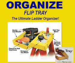 New Stepladder Tool FlipTray Now Available to Make Stepladder Tasks Easier & Safer