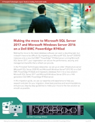 Principled Technologies Releases Migration Guide: Making the Move to Microsoft SQL Server 2017 and Microsoft Windows Server 2016 on a Dell EMC PowerEdge R740xd