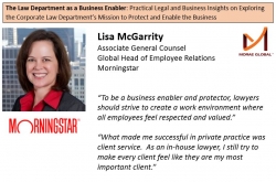 Lisa McGarrity, Morningstar Associate General Counsel Featured on The Law Department as a Business Enabler by Chuki Obiyo