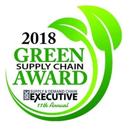 Total Distribution, Inc. Receives a 2018 "Supply & Demand Chain Executive" Green Supply Chain Award