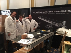 Canvas Stretching Machine LLC to Exhibit at West Coast Art & Frame Tradeshow in Las Vegas