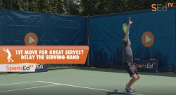 SportsEdTV Launches How-To-Serve Video Series Featuring Jeff Salzenstein