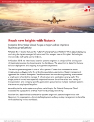 Principled Technologies Releases an Interview Report Detailing the Experience of a Real-World User with Nutanix Enterprise Cloud Deployment and Management