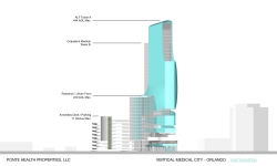 PONTE HEALTH Opens First Bid for VERTICAL MEDICAL CITY Naming Privileges in Downtown Orlando