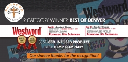 Panacea Earns Reader’s Choice Award for Best Hemp Company