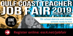 The Largest Teacher Job Fair in the Gulf Coast Region to be Held June 10-11 in Houston, TX