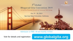 Silicon Valley to Host the 2019 Global Bhagavad Gita Convention