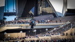 World’s First Turbine JetPack Soars Over Sydney Opera House; David Mayman Returns to Make Triumphant Flight in Sydney, Australia