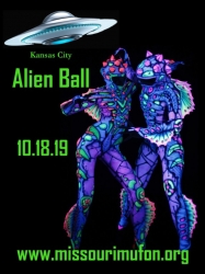 KC MUFON to Hold the Kansas City Alien Ball October 18, 2019