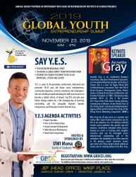 GBDC Entrepreneurship Institute, Jamaica Energy Partners and UWI Mona Guild of Students Presents the Inaugural Youth Entrepreneurship Summit in Kingston, Jamaica