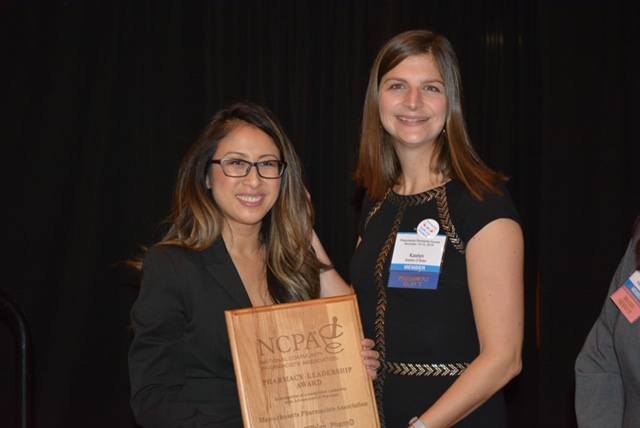 Katelyn O'Brien, Pharm,D., BCPS, CDE Sworn in as President of the Massachusetts Pharmacists Association