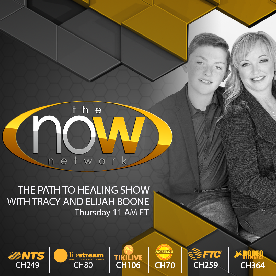 A Widow and 13 Year Old Son Are Launching Their New Weekly National Television Show on the NOW Network This Thanksgiving Day 11 ET Called the Path to Healing Show