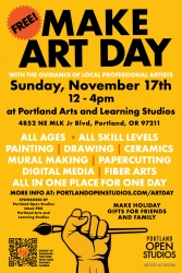 Make Art Day is November 17