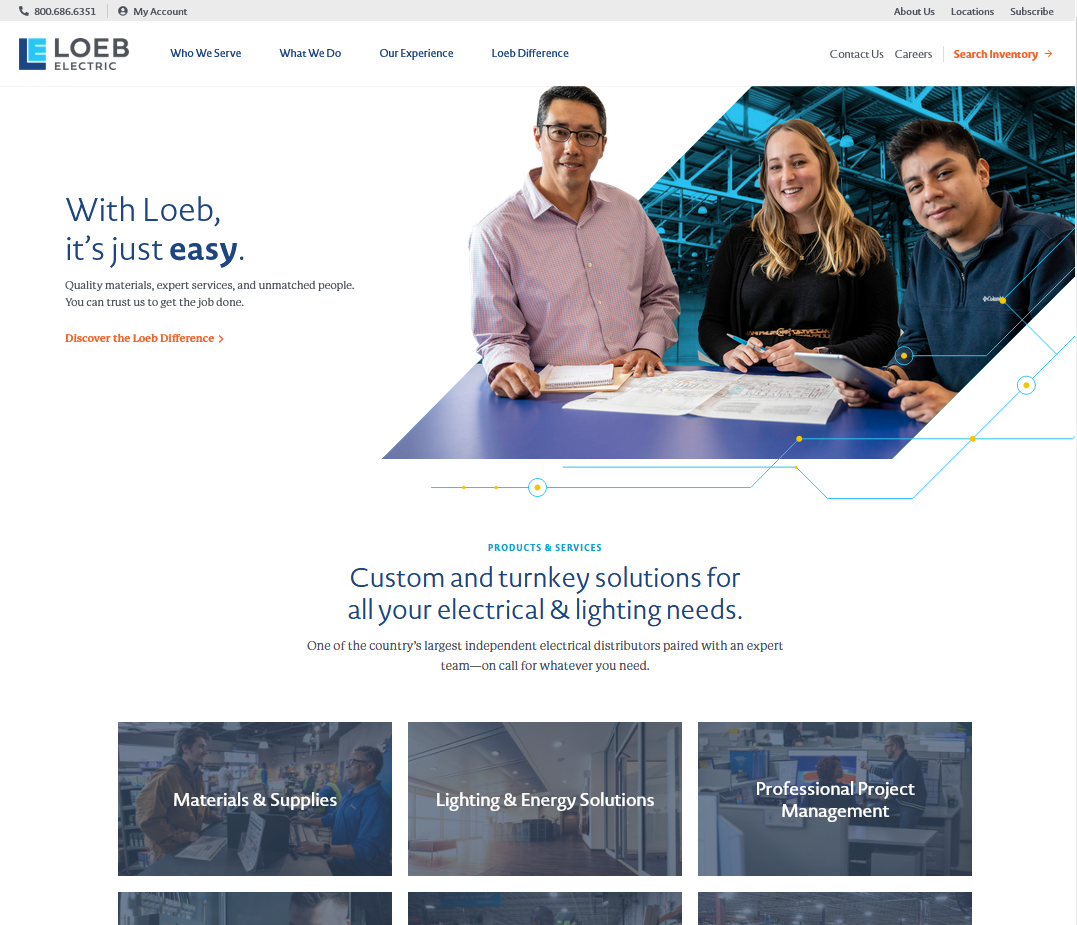 Loeb Electric Announces New Website and Rebranding