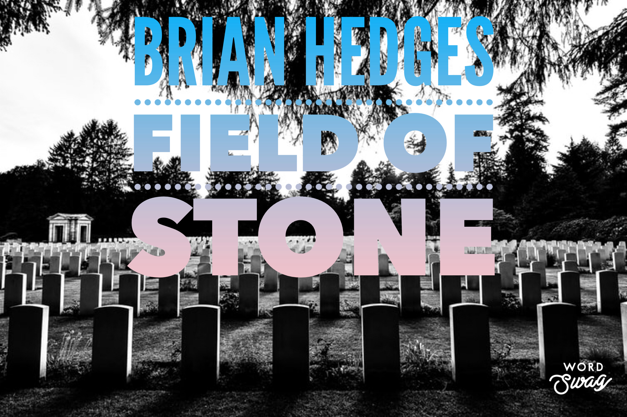 FoxPromotions in Co-operation with Groove House Records Announce the Release of Brian Hedges' New Song, FIELD OF STONE