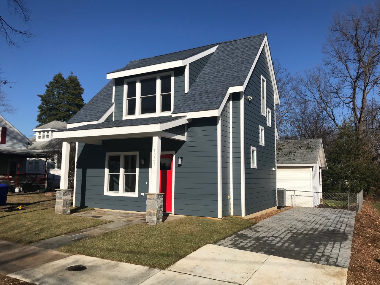 Tiniest "Green" House in Arlington, VA Built by Arlington Designer Homes, Custom Home Builder of Green, Energy Efficient Homes