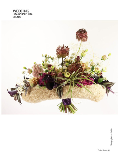 Fusion Flowers Announces International Designers of the Year for 2019 Including Lisa Belisle AIFD