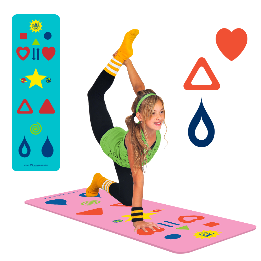 Chi Universe, a Wellness Start Up Company, Has an  Best Seller That  Helps Kids and Parents Gain Focus for Homeschool with a Yoga Mat & Game 