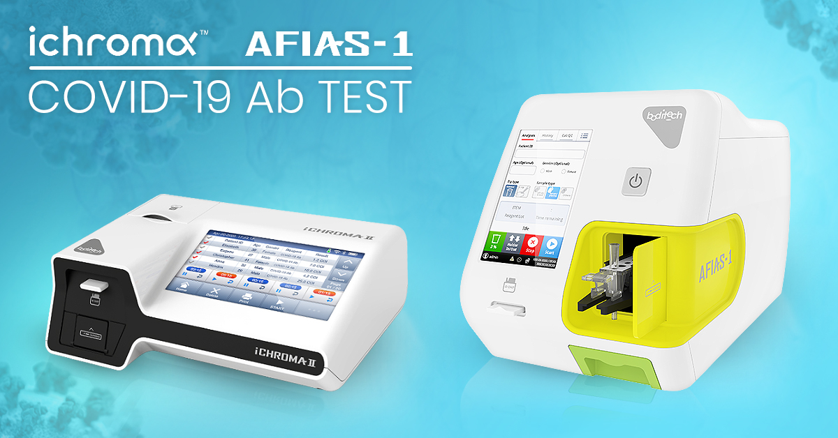 Immunostics Launches Two Rapid COVID-19 Ab Test Platforms - AFIAS and iChroma COVID-19 Ab Tests