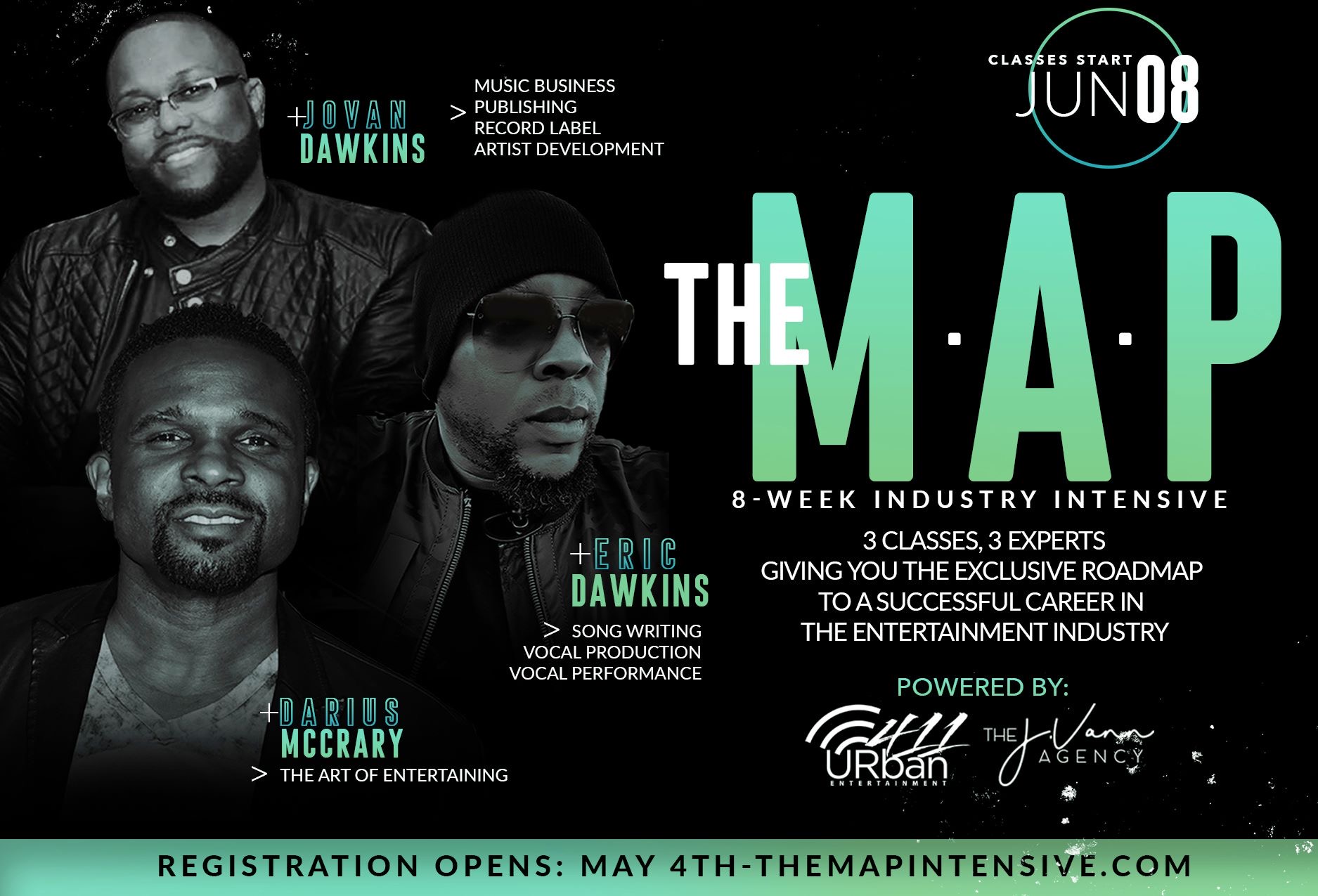 Grammy Winning/Multi-Platinum Songwriter, Music Producer & Publisher Executive's Jovan Dawkins, Eric Dawkins with Award Winning Actor/Singer Darius McCrary, Join Forces