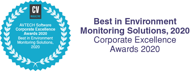 AVTECH Named “Best In Environment Monitoring Solutions” by Corporate Vision Magazine