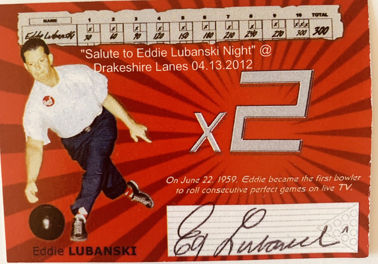 Post Mortem "The Big Lubanski" Celebrates 61st Anniversary  of His Top 100 of All-Time “Double 300” Sports Feat