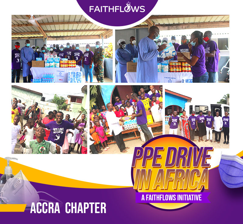 Faithflows Inc., a US-Based Christian Non-Profit Organization, Celebrates Success of COVID-19 Relief Mission and Outreach Program in Africa