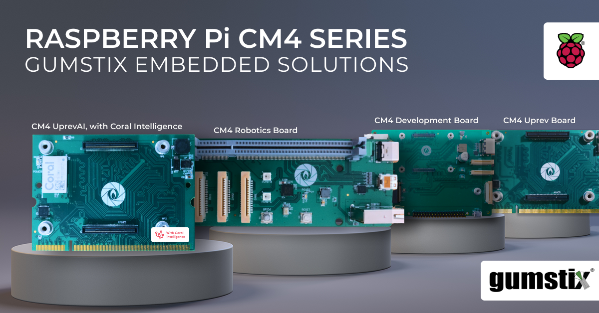 Gumstix Launches Raspberry Pi CM4 Series and Free Manufacturing