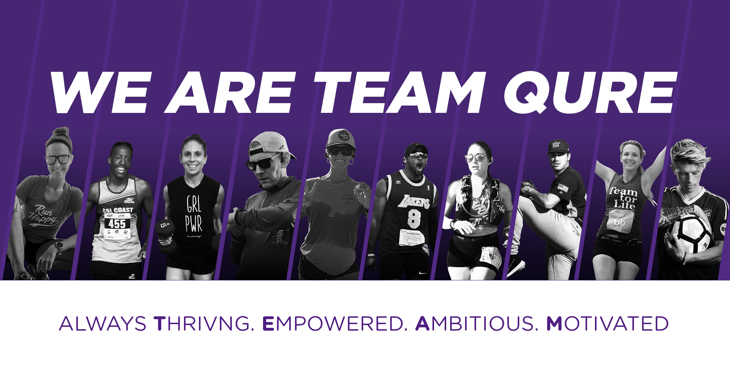 QURE® Water Unveils #TeamQURE Ambassadors to Mark 10th Anniversary