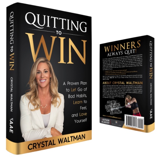 Scottsdale Author Wins Health Book of the Year Award for "Quitting to Win" Crystal Waltman Divulges Addiction Battle in Book, Takes First Place in Author Elite Awards