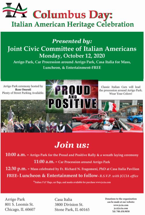 Italian American Organization to Celebrate Columbus Day Celebration