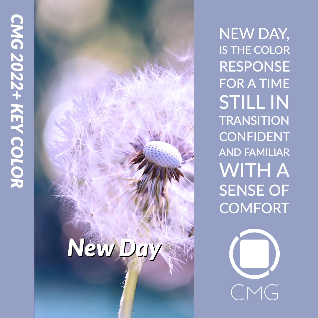 Color Marketing Group® Announces 2022+ North American Key Color – New Day
