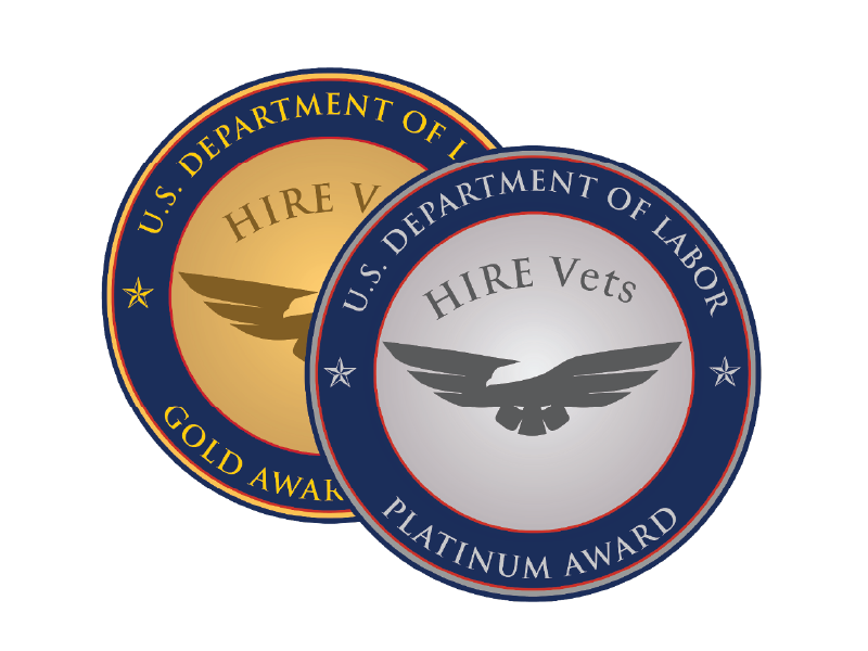 Universal Technical Resource Services, Inc., Receives 2020 HIRE Vets Medallion Award from U.S. Department of Labor