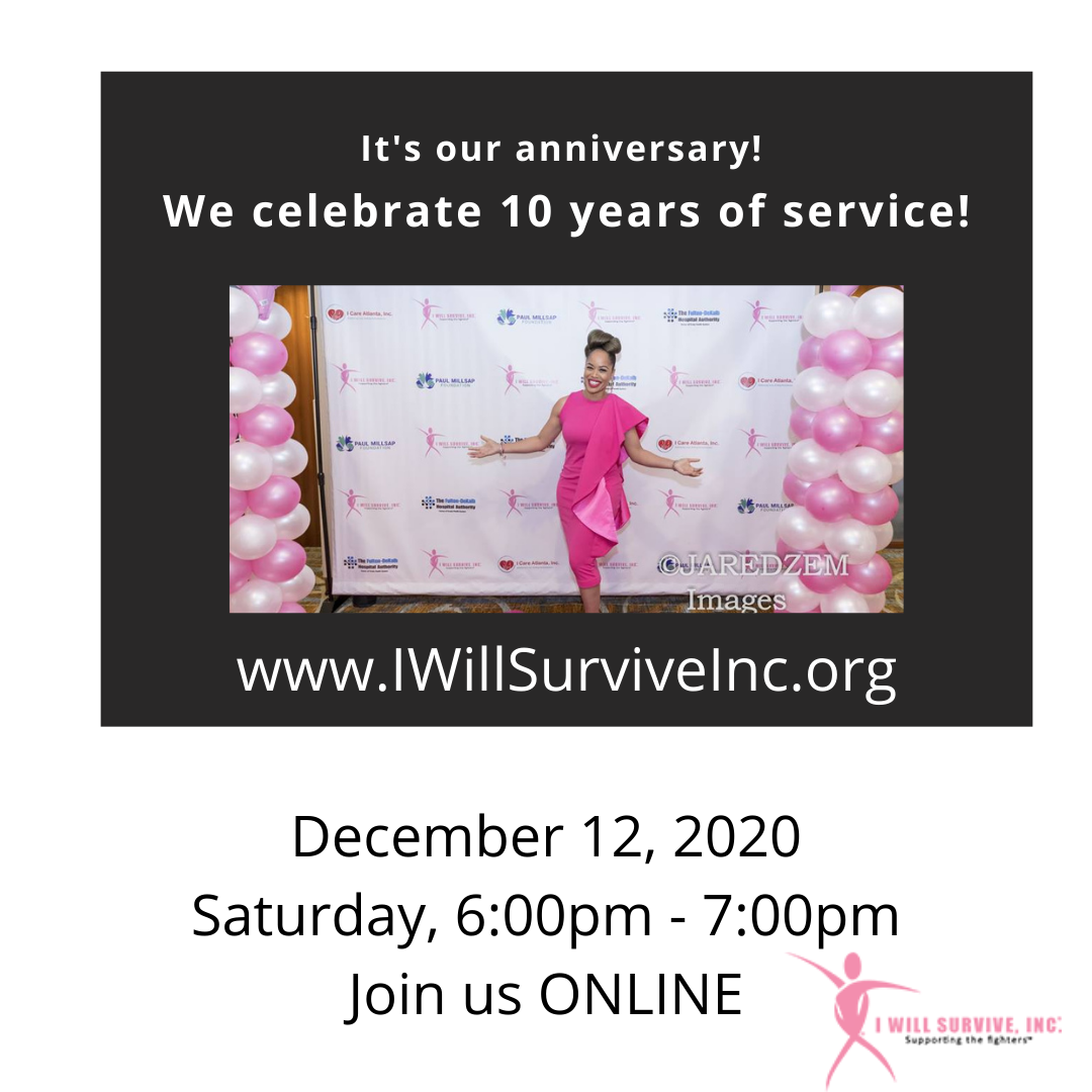 I Will Survive Celebrates 10 Years of Service