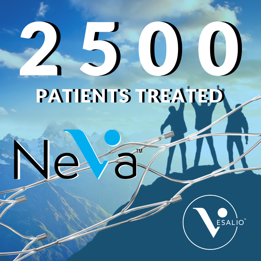 Vesalio Reports 2,500 Patient Milestone