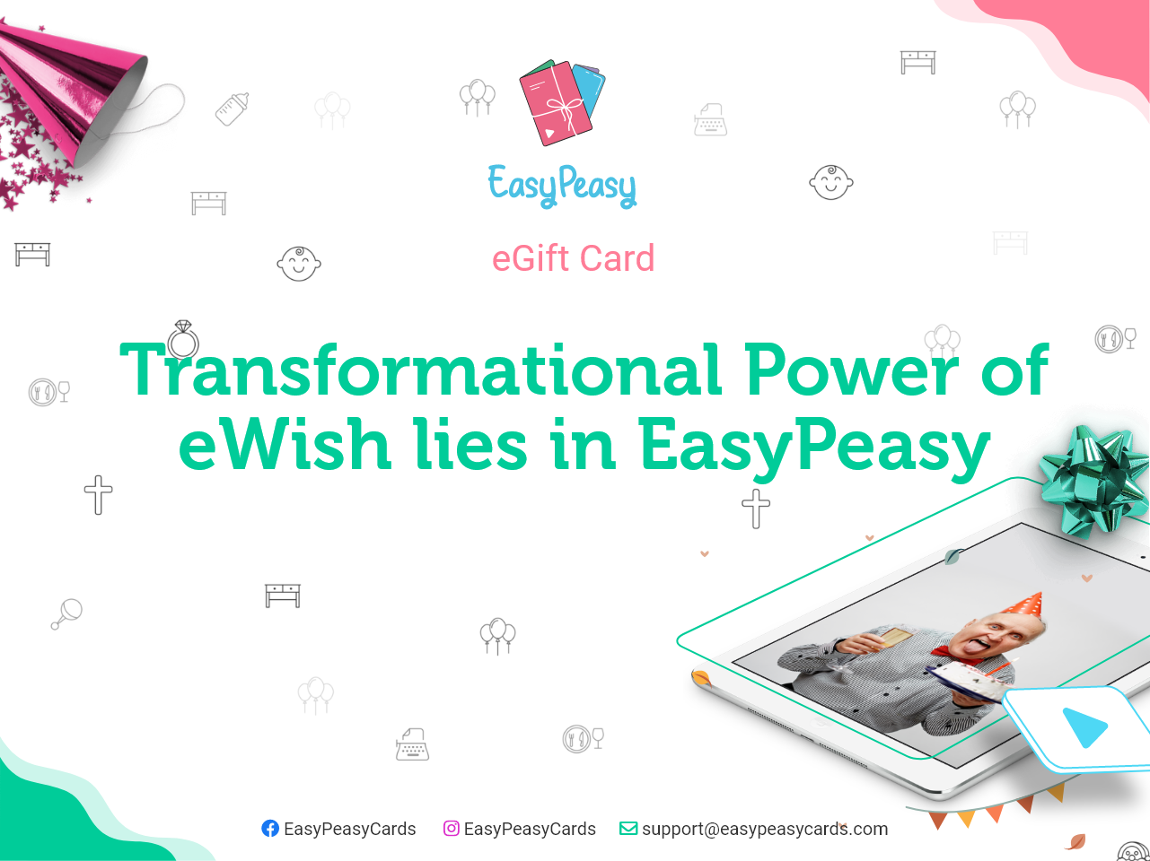 EasyPeasy Video eCard App is Here to Spread the Joy
