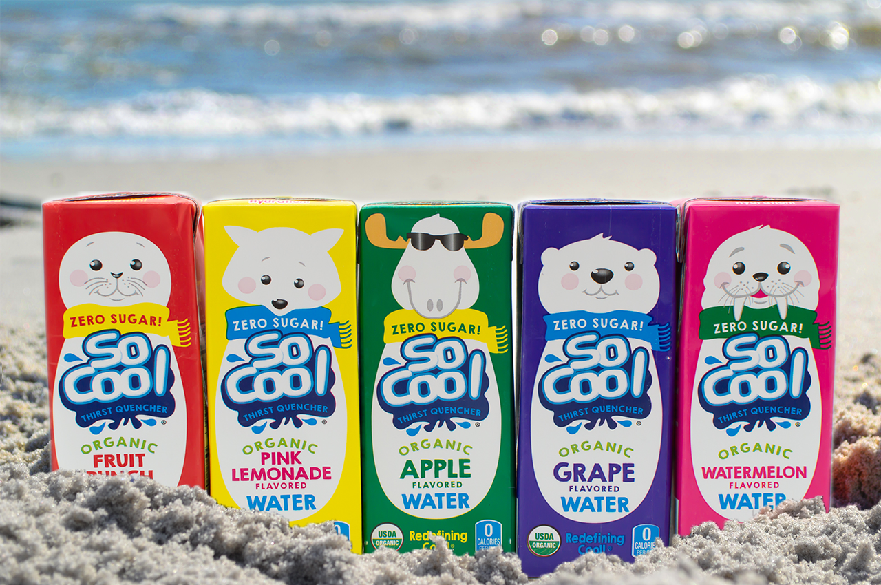 So Cool Brands - Best Organic Children's Beverage Brand - North America, and Award for Excellence in Eco-Conscious Food Packaging