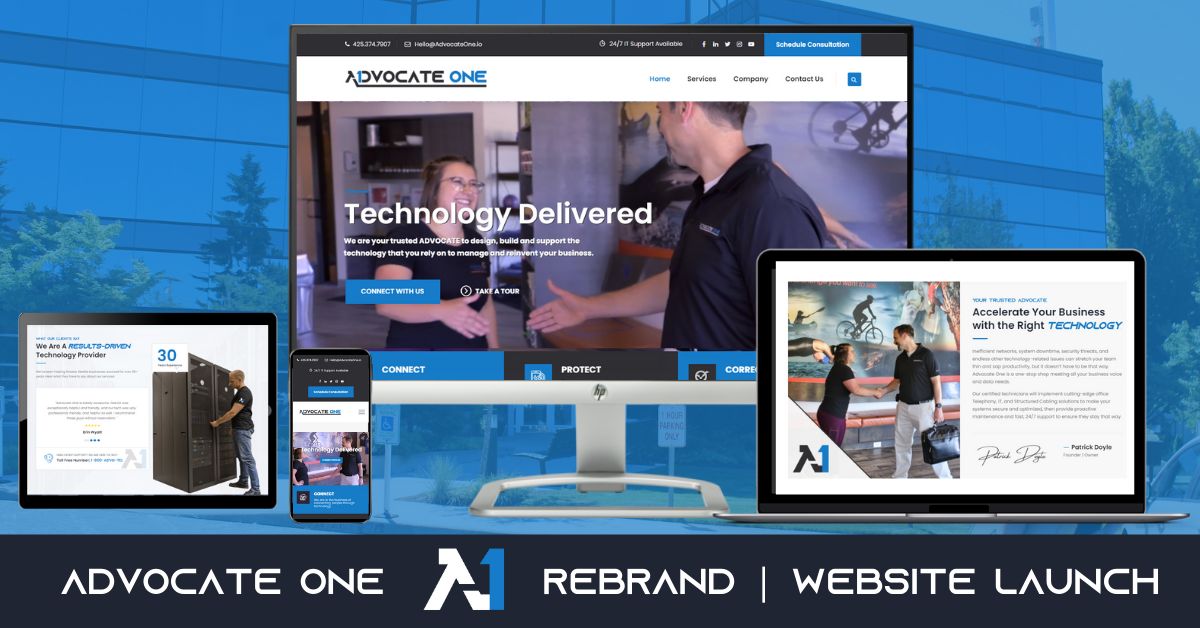 Advocate One Rebrand and Website Launch