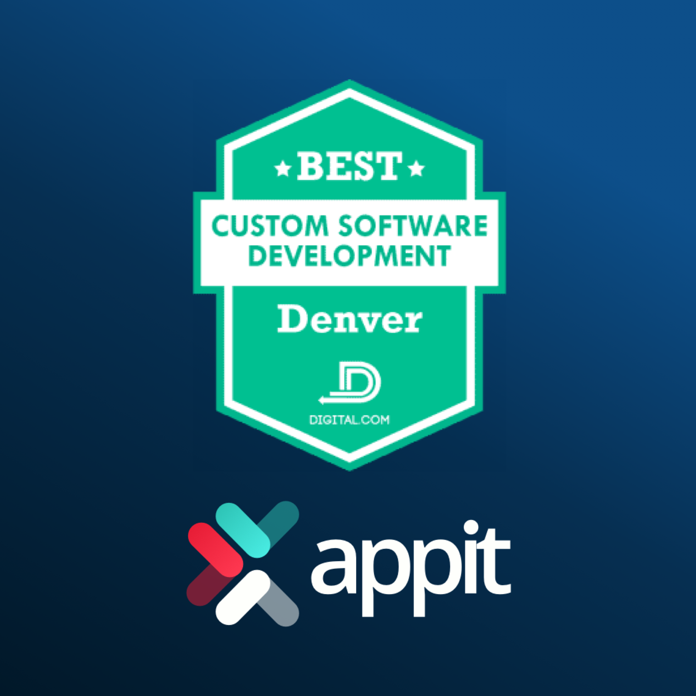 AppIt Ventures Named Best Custom Software Developer in Denver by Digital.com