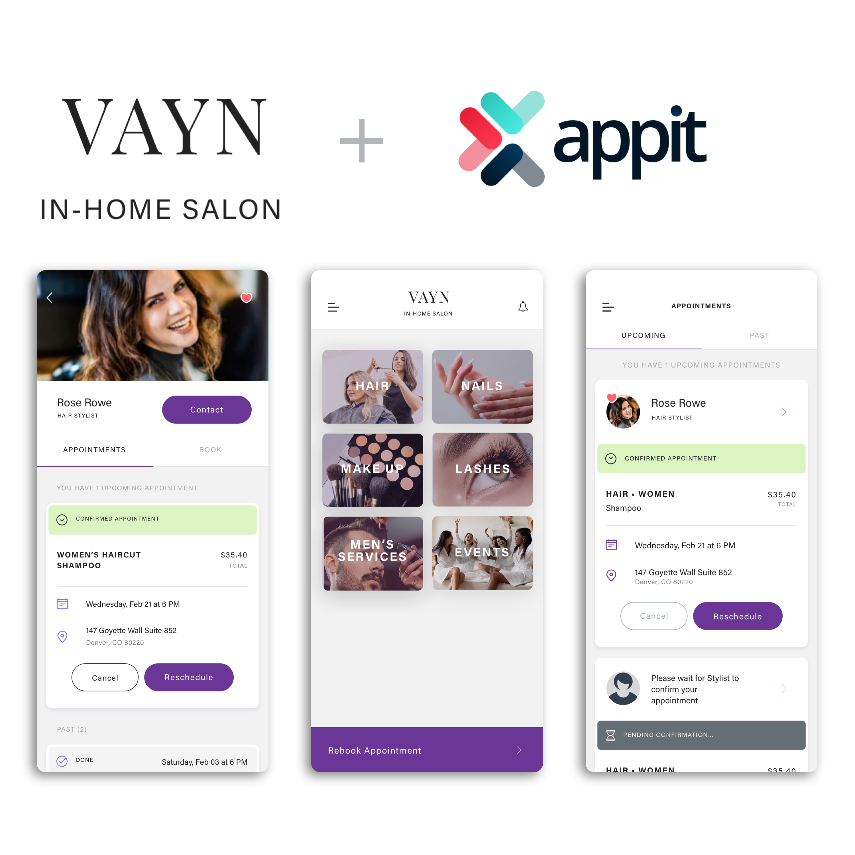 Vayn, Inc. and AppIt Ventures Launch Denver's First At-Home, On-Demand Beauty App